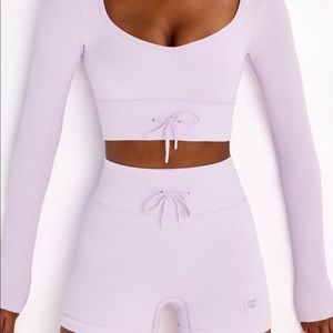 Bo+Tee Purple Pastel Set